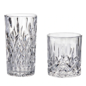 Salt & Pepper Bond Harding Tumbler Set 12 Piece in Clear (first set)