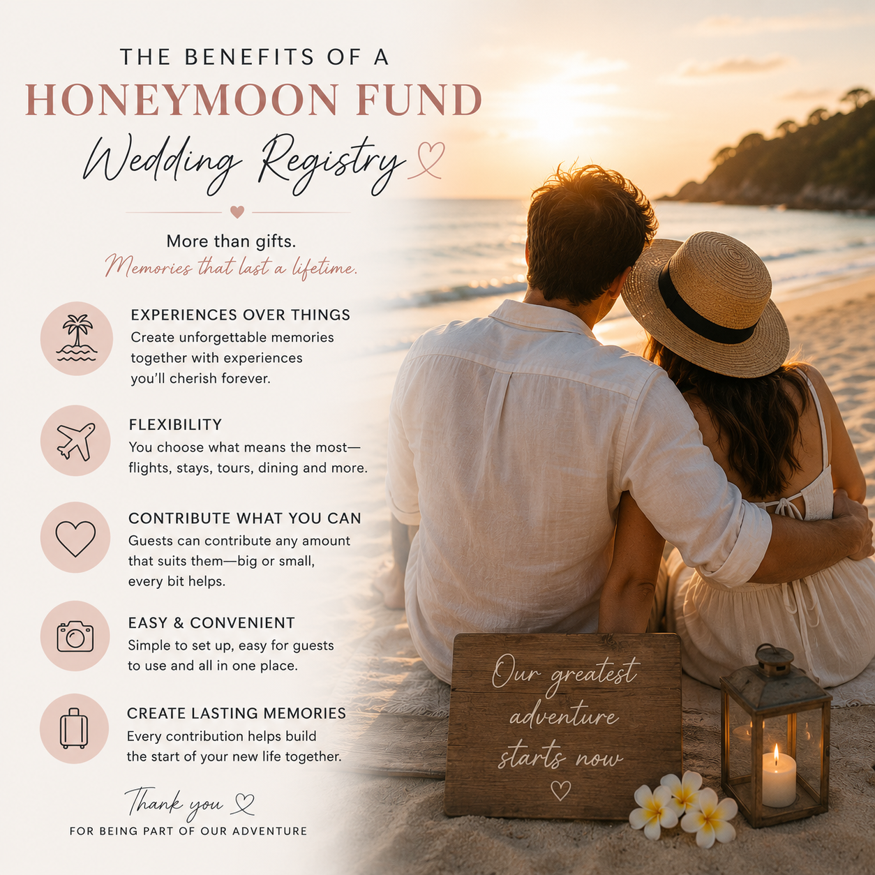 honeymoon fund