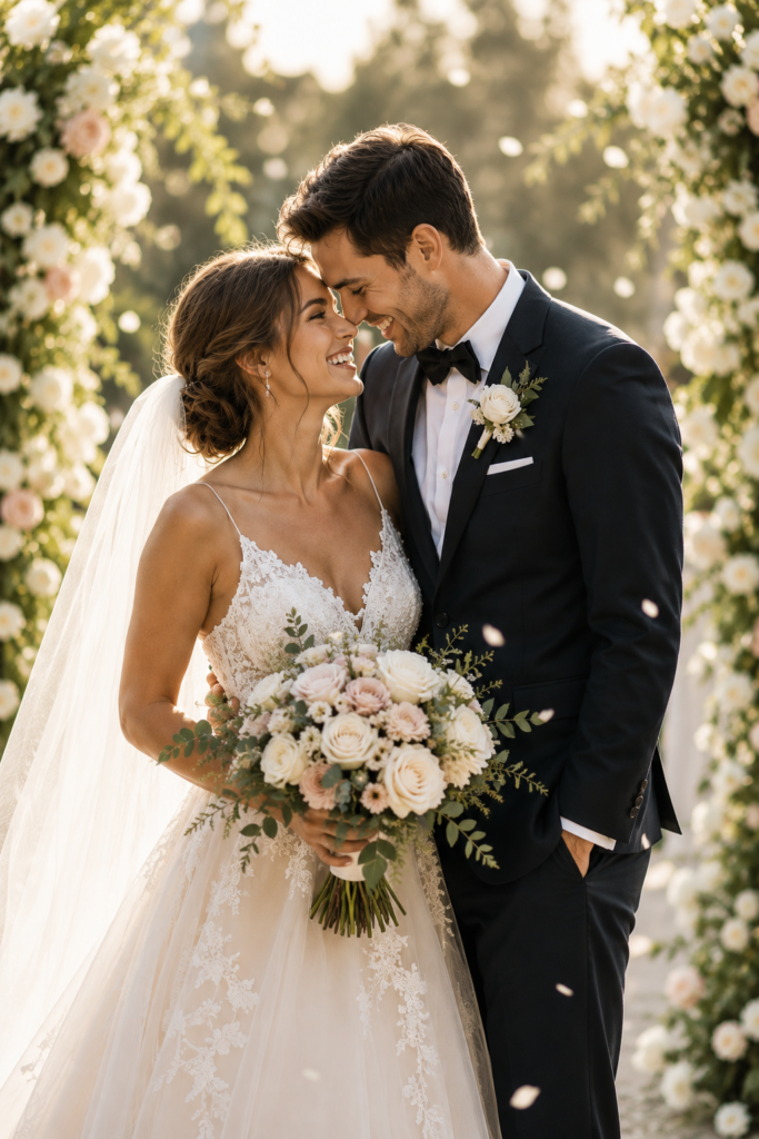 wedding couple