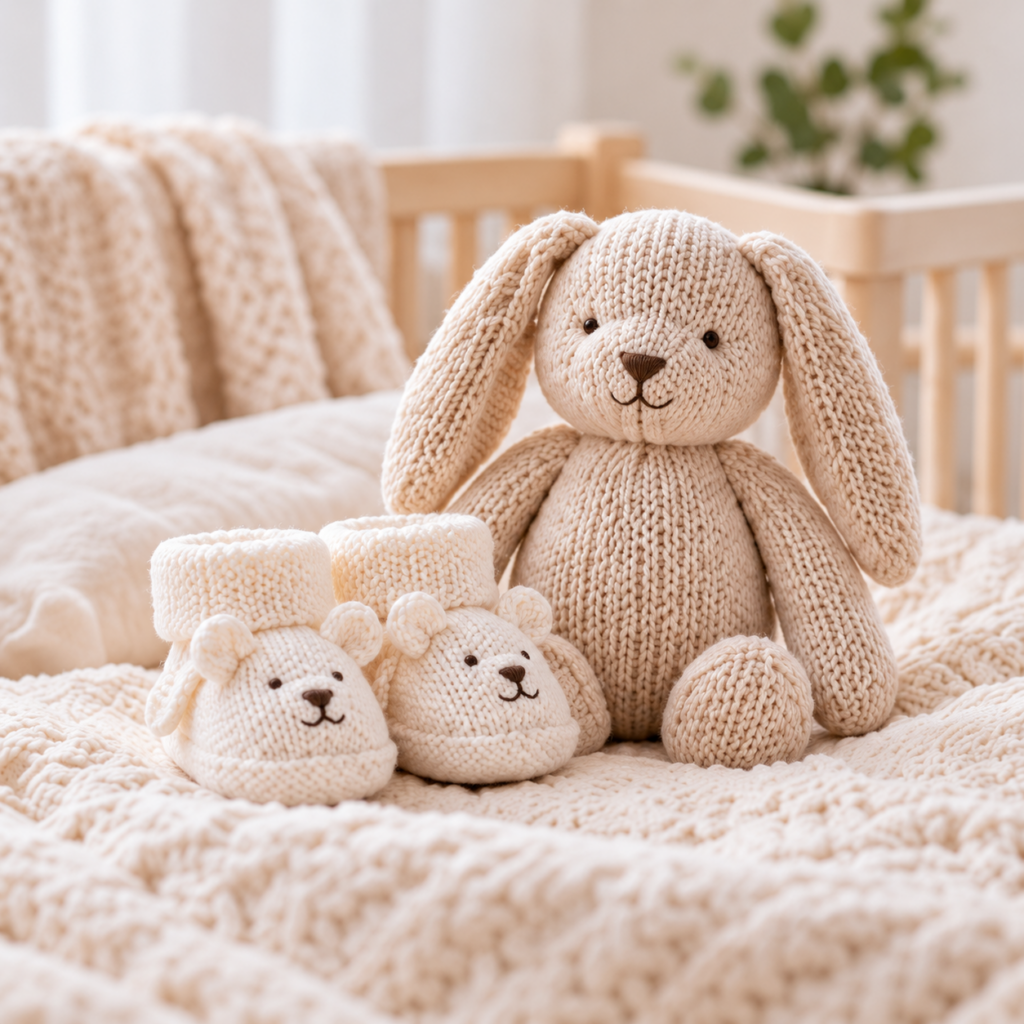 cream baby bunny